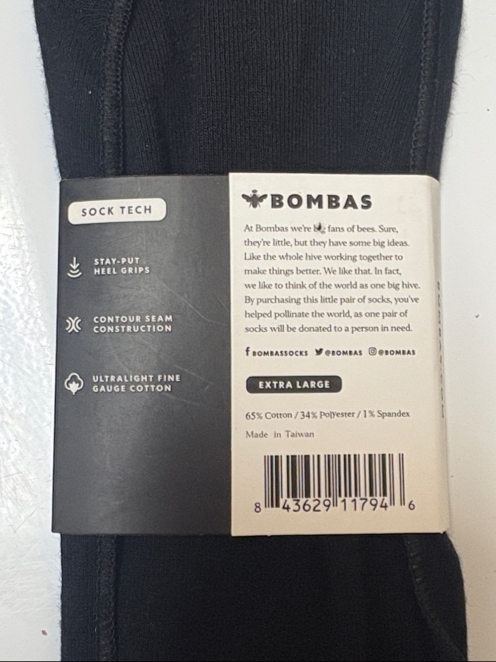 🌟HP🌟Set of 5 Bombas Low-Cut No-Show Socks - Picture 5 of 9